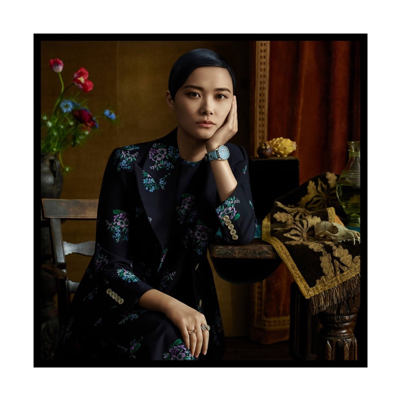Chris Lee fronts Gucci Jewelry + Timepieces campaign