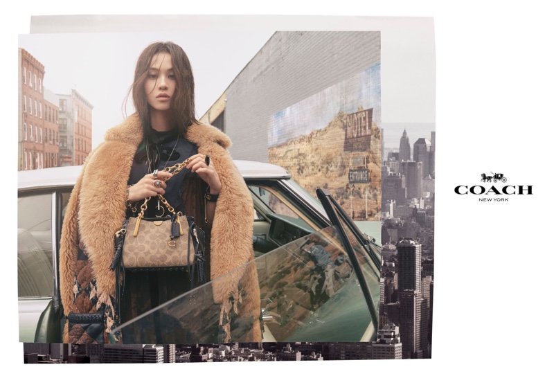 Kiko Mizuhara stars in Coach fall-winter 2018 campaign