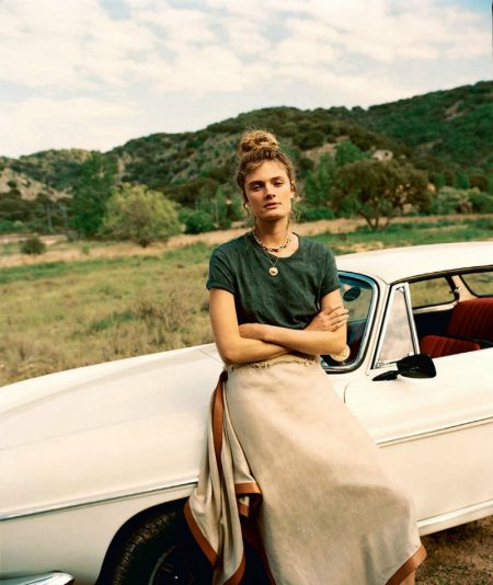 Constance Jablonski Wears Easy Styles in Marie Claire France Constance Jablonski Wears Easy Styles in Marie Claire France