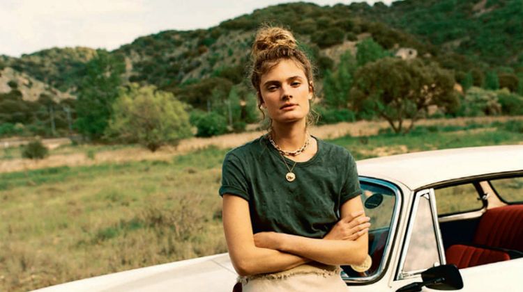 Constance Jablonski Wears Easy Styles in Marie Claire France
