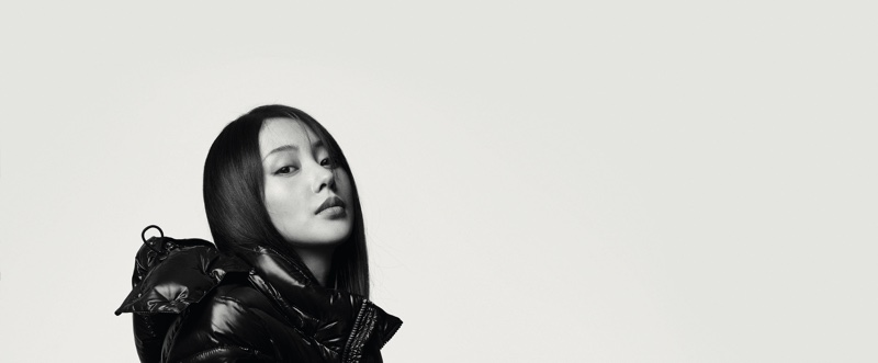Actress Crystal Zhang in Moncler BEYOND campaign