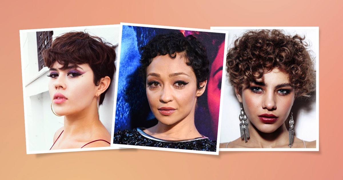 curly pixie cut hairstyles