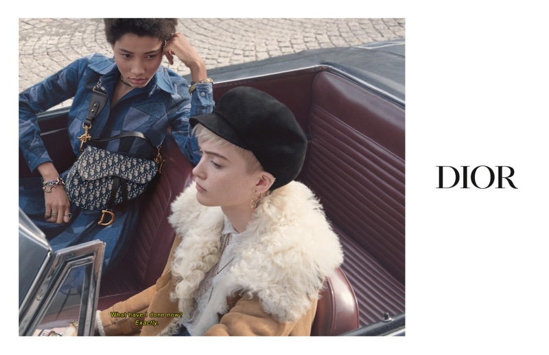 Lineisy Montero and Ruth Bell star in Dior fall-winter 2018 campaign