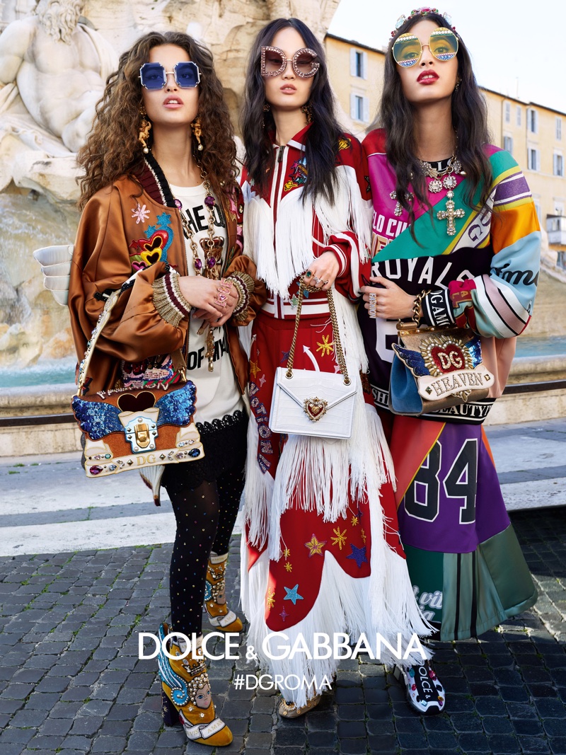 Sunglasses take the spotlight in Dolce & Gabbana fall-winter 2018 campaign