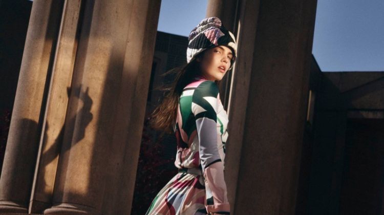 Lily Stewart Stands Out in Emilio Pucci Fall 2018 Campaign