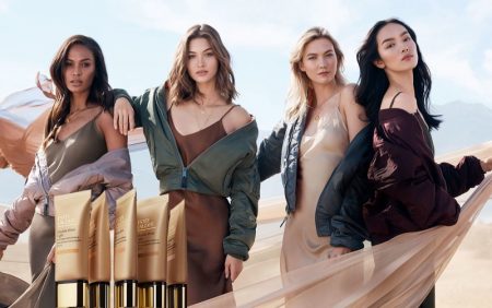 Karlie Kloss, Joan Smalls Star in Estée Lauder Double Wear Campaign Estée Lauder launches Double Wear Makeup campaign