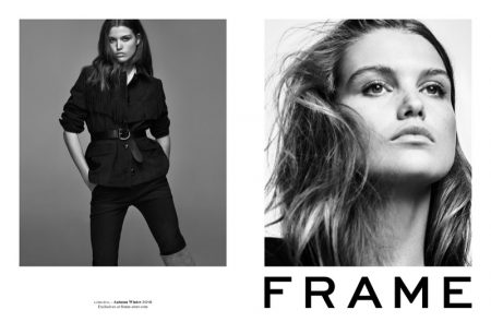 Luna Bijl Fronts FRAME Fall 2018 Campaign FRAME launches fall-winter 2018 campaign