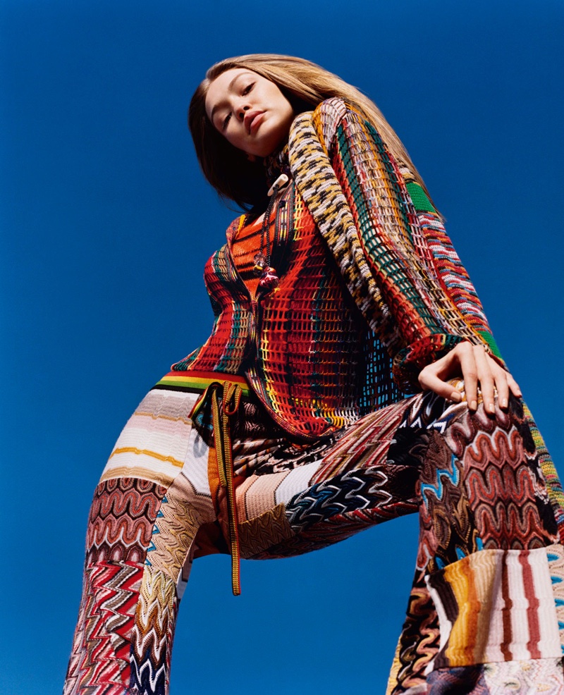 Gigi Hadid fronts Missoni fall-winter 2018 campaign