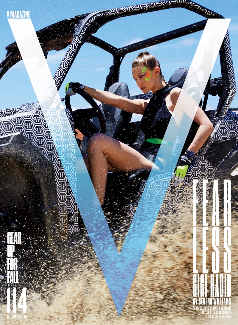 Gigi Hadid, V Magazine, Pre-Fall 2018 Cover