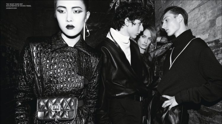 Givenchy unveils fall-winter 2018 campaign - Night Noir