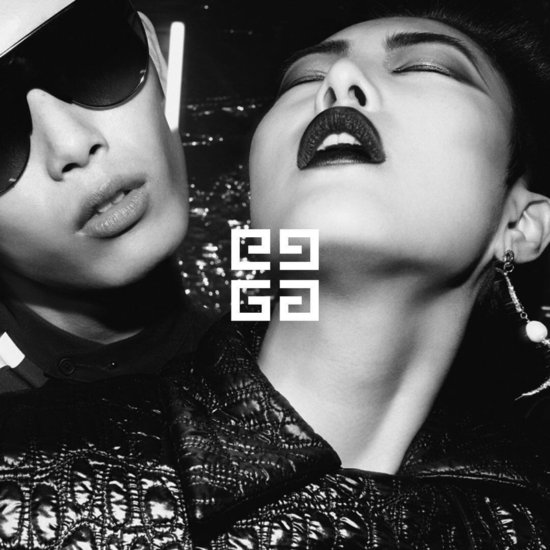 Sohyun Jung and Xu Meen appear in Givenchy fall-winter 2018 campaign
