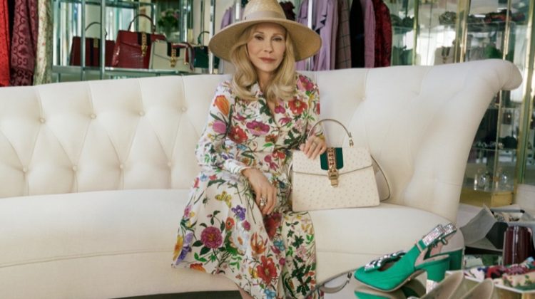 Faye Dunaway Stars in Gucci’s Latest Handbag Campaign