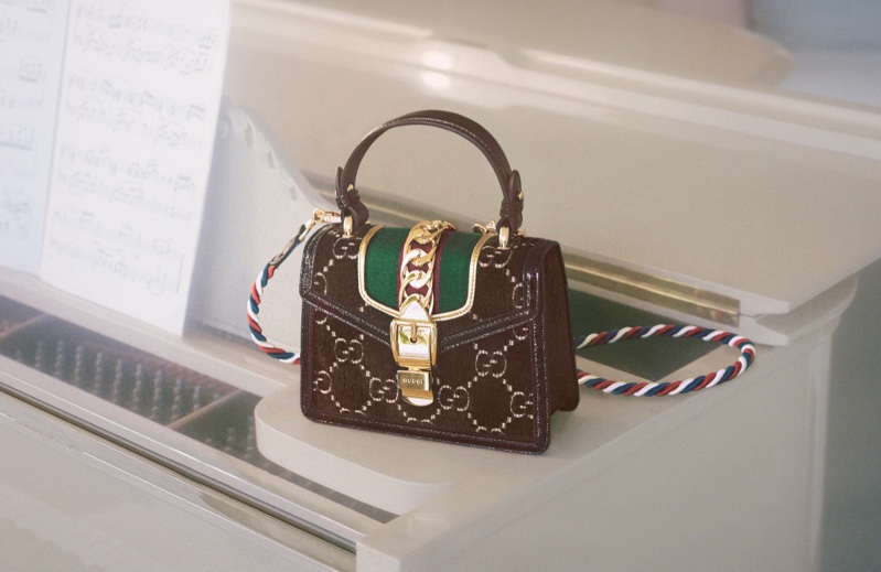 Gucci spotlights Sylvie handbag in new campaign