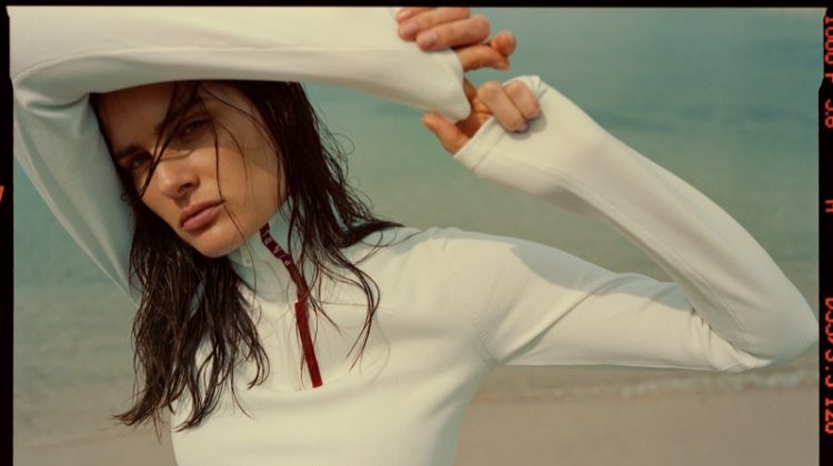 Isabeli Fontana Takes to the Beach for Sunday Times Style