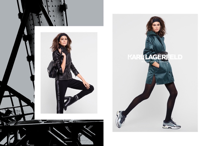 Kaia Gerber stars in Karl Lagerfeld fall-winter 2018 campaign