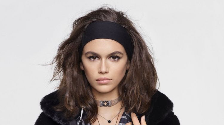 Kaia Gerber layers up in Karl Lagerfeld fall-winter 2018 campaign