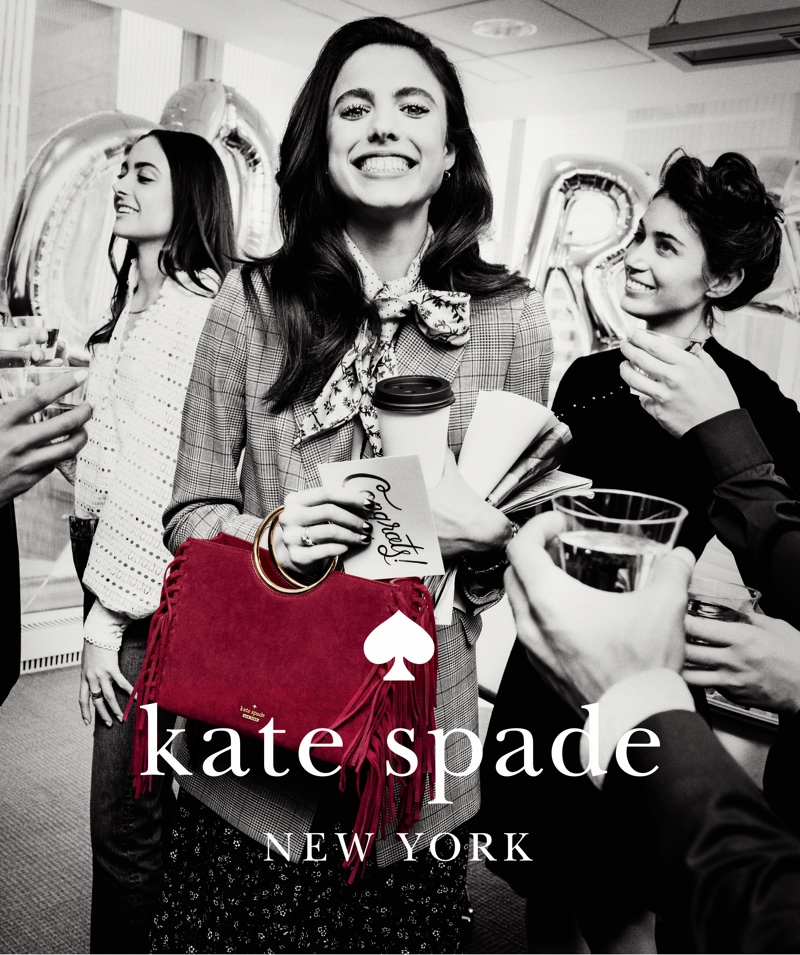 Kate Spade unveils fall-winter 2018 campaign with Margaret Qualley