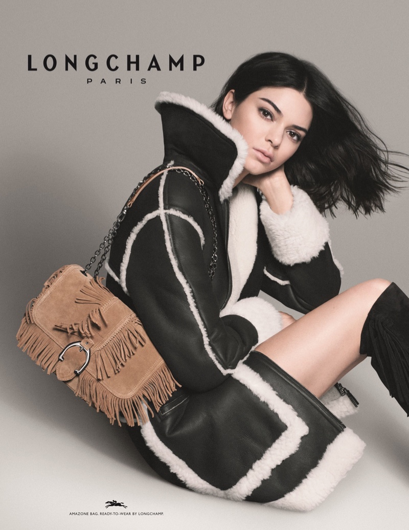 Kendall Jenner stars in Longchamp fall-winter 2018 campaign