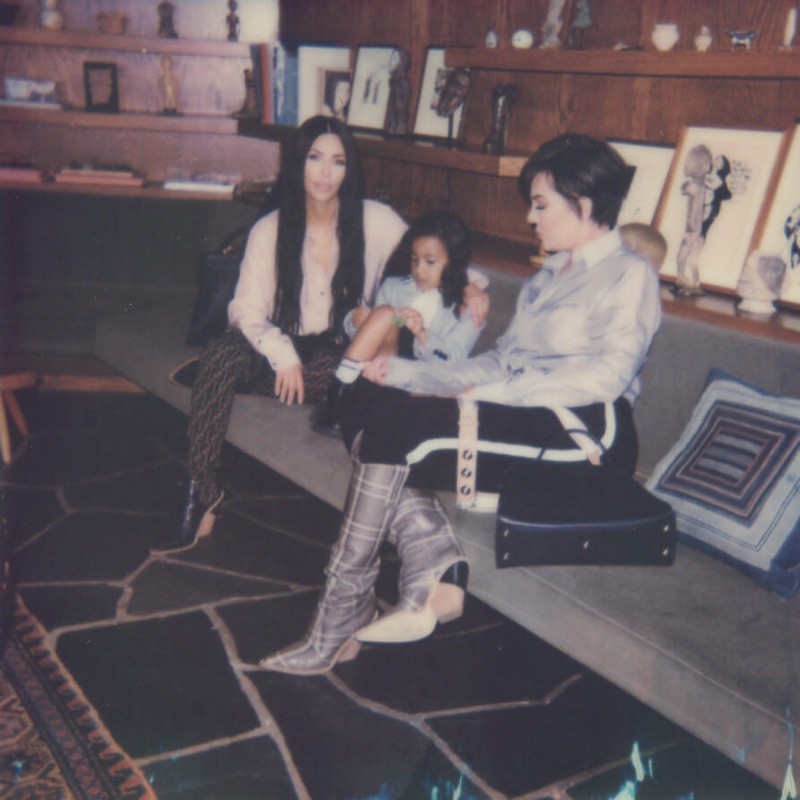 Kim Kardashian, North West and Kris Jenner appear in Fendi #MeandMyPeekaboo campaign