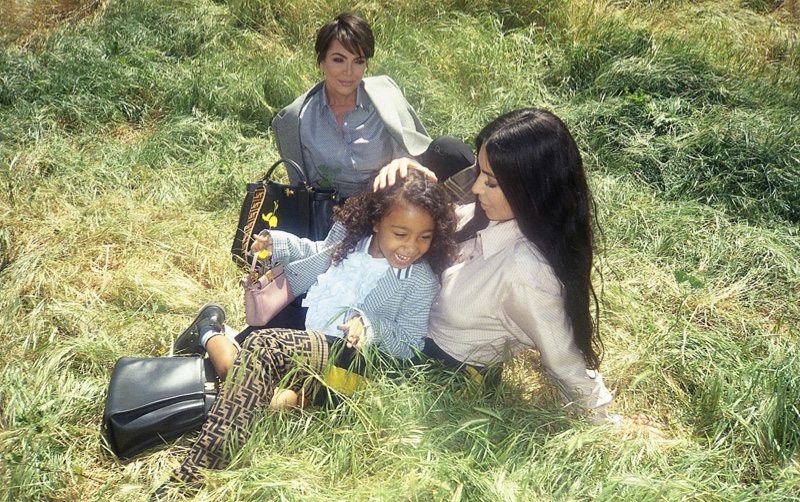 Fendi taps Kim Kardashian, North West and Kris Jenner for #MeandMyPeekaboo campaign