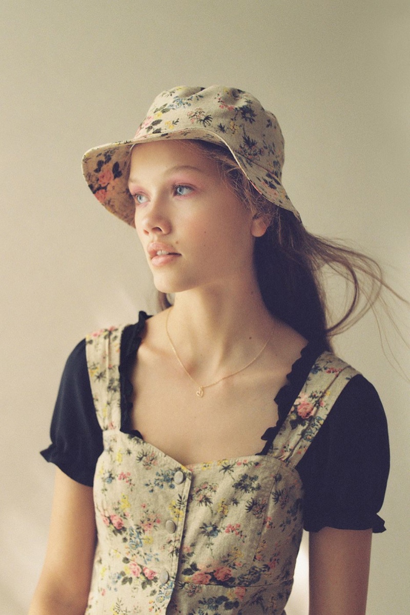 Laura Ashley x UO Bucket Hat $25.00