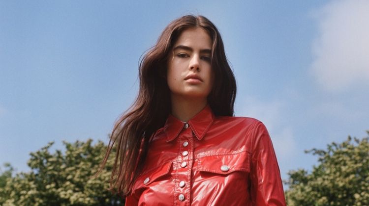 Lily Jean Harvey Models Calvin Klein Looks for Wonderland Magazine