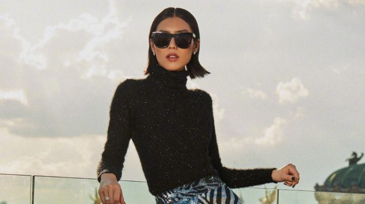 Liu Wen Models Glamorous Looks for Harper’s Bazaar China
