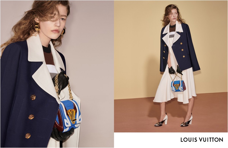 Mariam de Vinzelle stars in Louis Vuitton fall-winter 2018 campaign