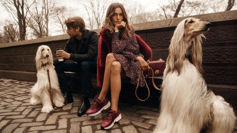 Andreea Diaconu stars in MICHAEL Michael Kors fall-winter 2018 campaign