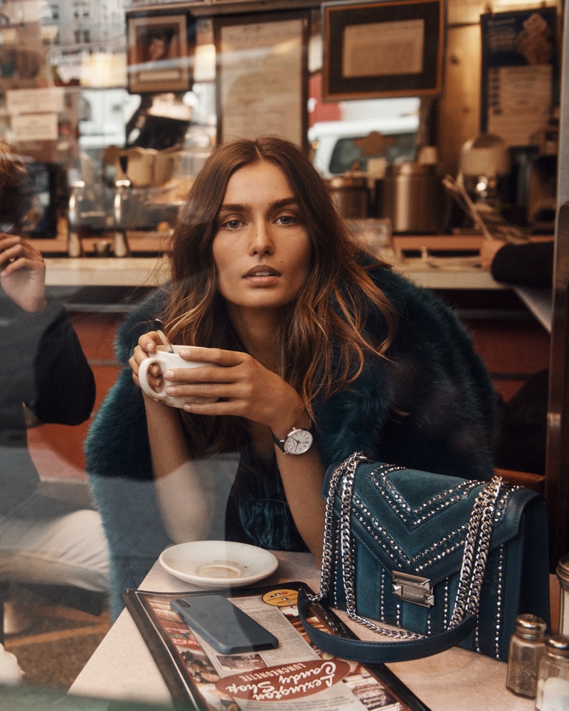 MICHAEL Michael Kors sets fall-winter 2018 campaign in a cafe