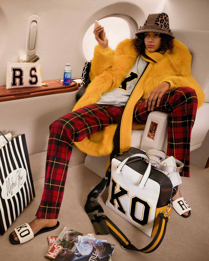 Binx Walton stars in Michael Kors fall-winter 2018 campaign