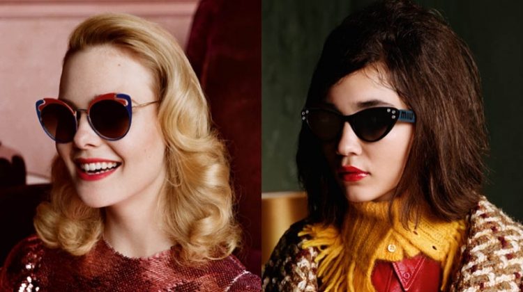 Elle Fanning and Rowan Blanchard star in Miu Miu fall-winter 2018 campaign