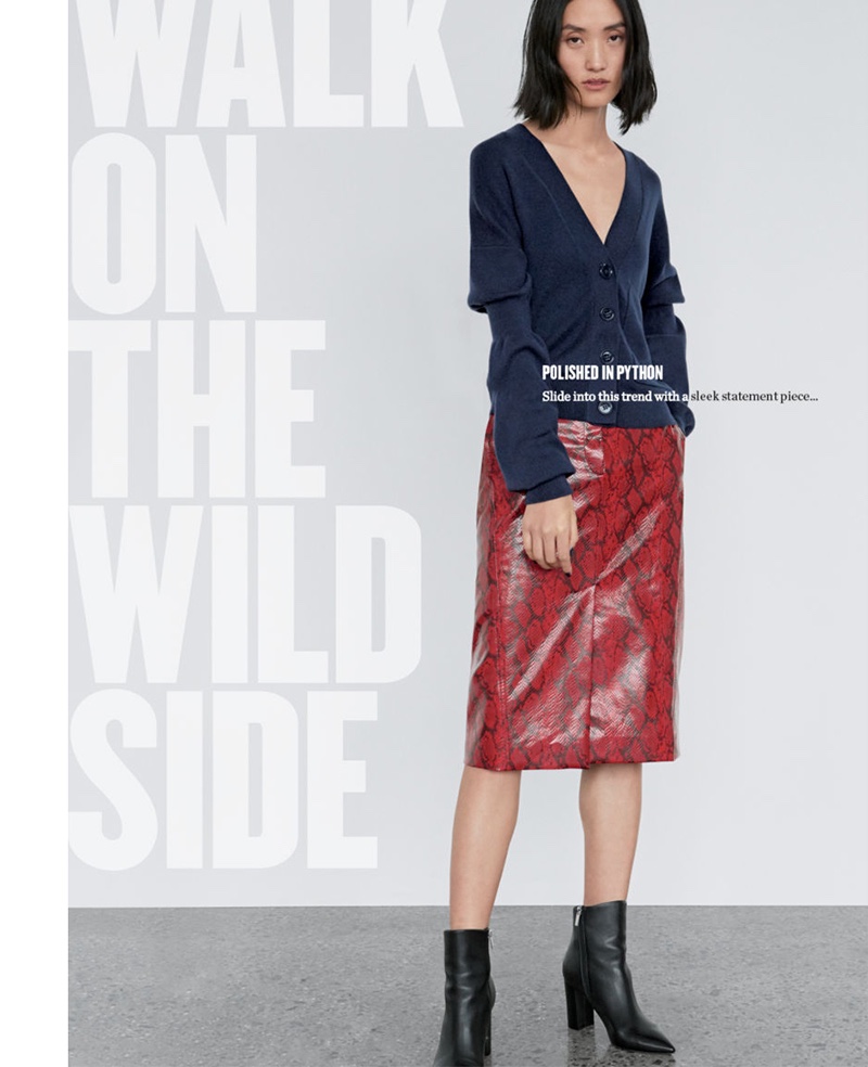 Tibi Cardigan $233.90 (previously $350) and Tibi Skirt $279.90 (previously $425)