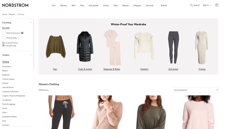 Nordstrom Store Online