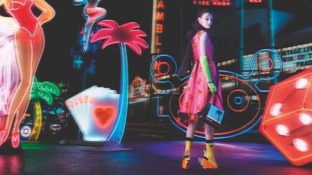 Prada Brings Neon Lights to Fall 2018 Campaign Prada sets fall-winter 2018 campaign in neon lights