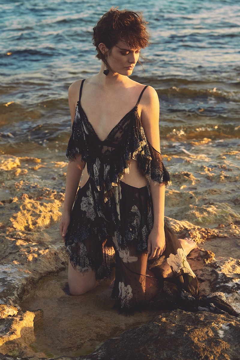 Sam Rollinson Models Pretty Summer Dresses for S Moda