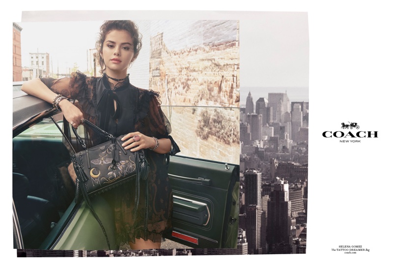 Selena Gomez stars in Coach's fall-winter 2018 campaign