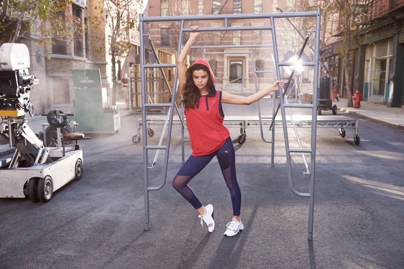 Singer Selena Gomez stars in PUMA Amp XT advertising campaign