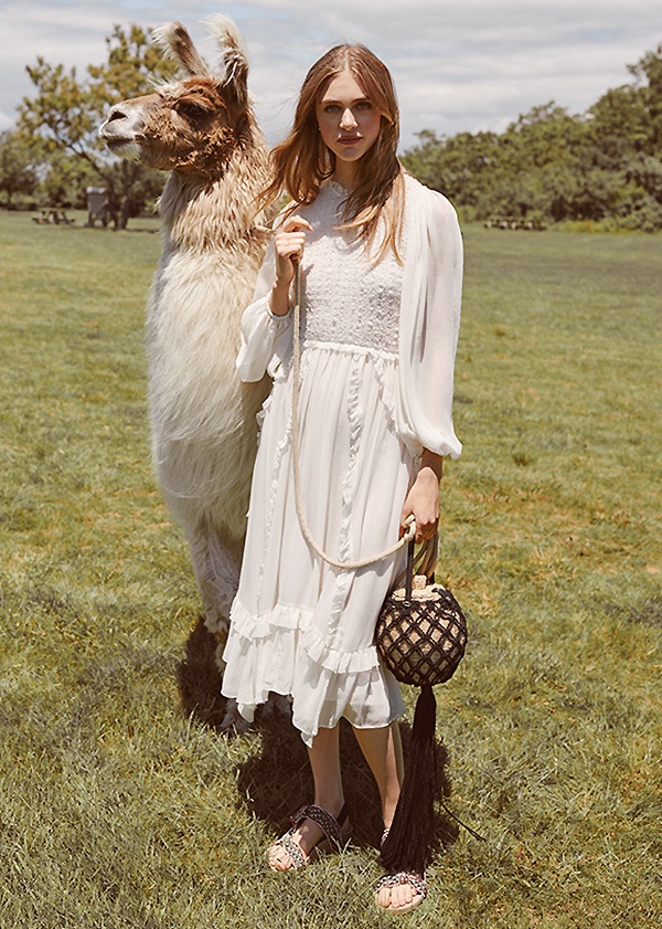 Ulla Johnson Arielle Dress, Leia Bag and Abril Sandals