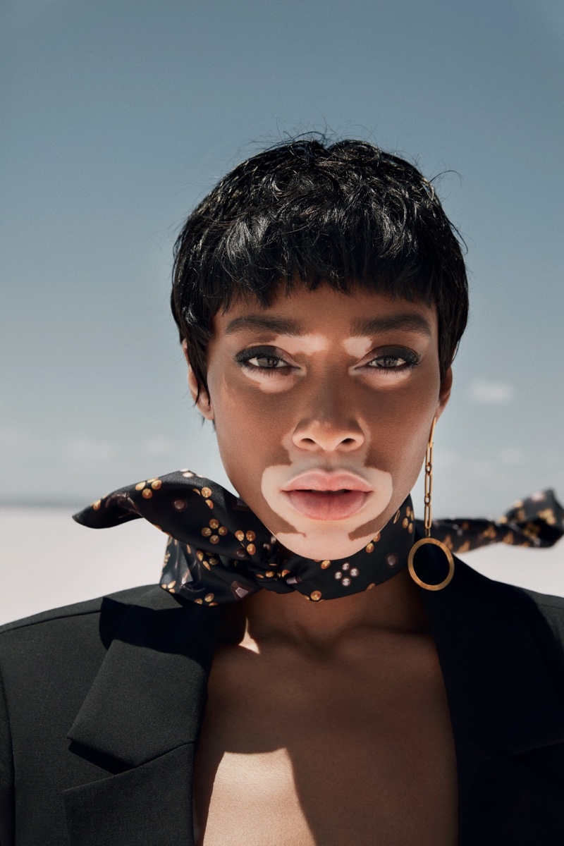 Winnie Harlow | ELLE Turkey | 2018 Cover Photoshoot