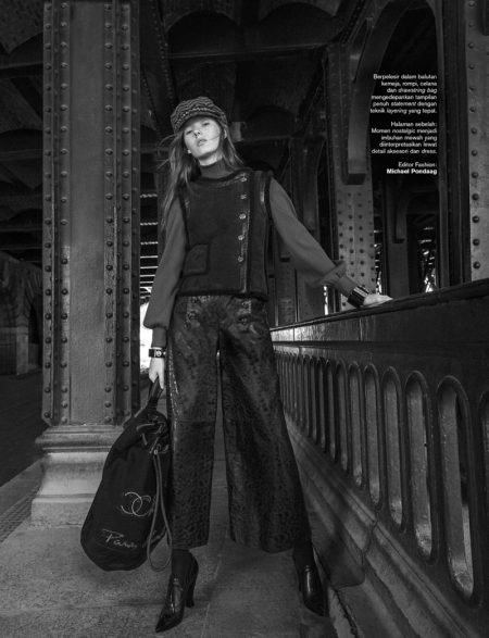 Amelleah Thomas | Harper's Bazaar Indonesia | Chanel Editorial