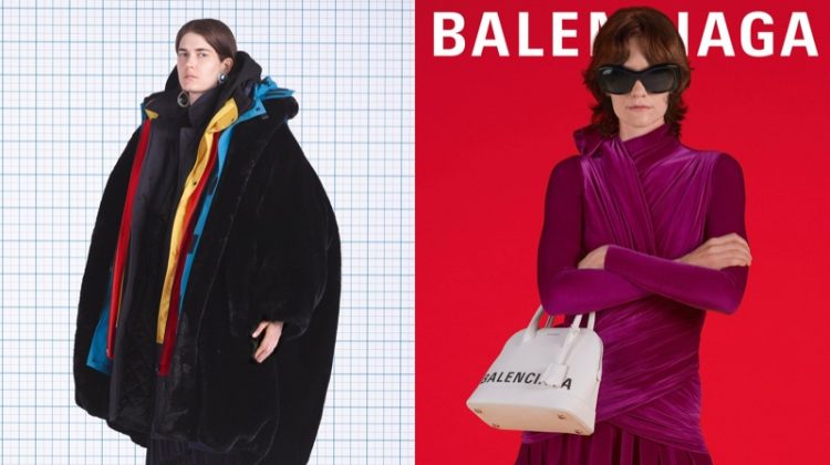 Eliza Douglas and Martina Almquist front Balenciaga fall-winter 2018 campaign