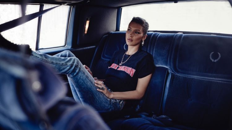 Bella Hadid Rocks Denim in True Religion Fall 2018 Campaign True Religion taps Bella Hadid for fall-winter 2018 campaign