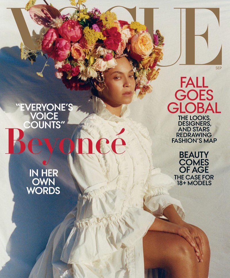 Beyonce on Vogue US September 2018 Cover