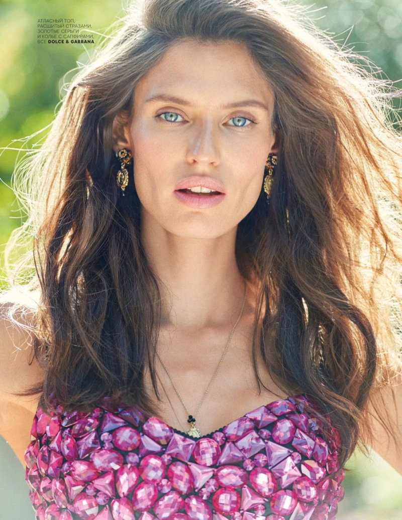 Bianca Balti Models Dreamy Boho Styles for Vogue Russia