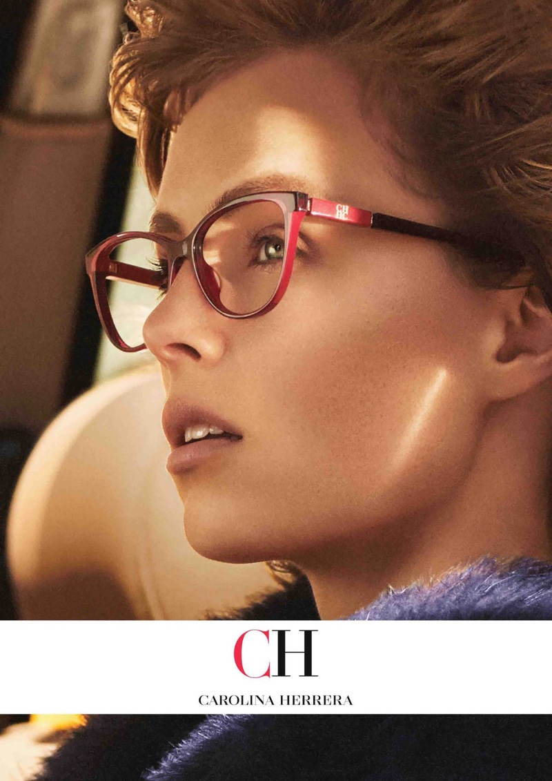 A photo from Carolina Herrera's fall 2018 Eyewear campaign