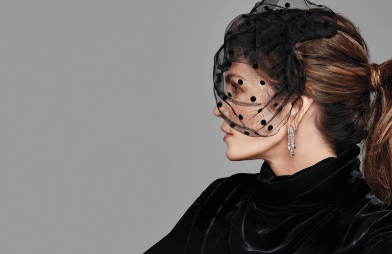 Cindy Crawford Wears Elegant Styles in Tatler