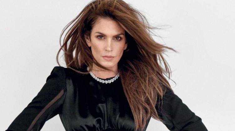 Cindy Crawford Wears Elegant Styles in Tatler