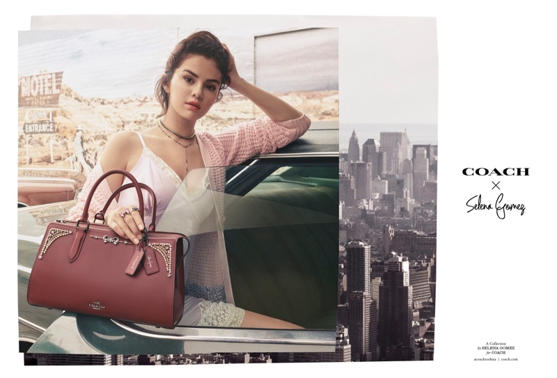 Selena Gomez stars in Coach x Selena Gomez fall-winter 2018 campaign