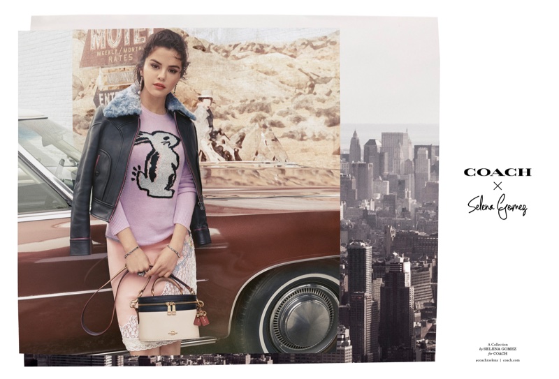 Singer Selena Gomez fronts Coach x Selena Gomez fall-winter 2018 campaign
